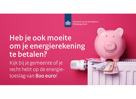 De energietoeslag van 800 euro: misschien heb jij er ook wel recht op!