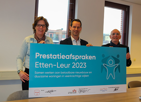 Ondertekening prestatieafspraken 2023